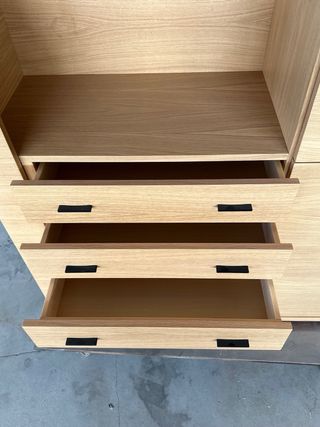 Librería Estantería de roble natural