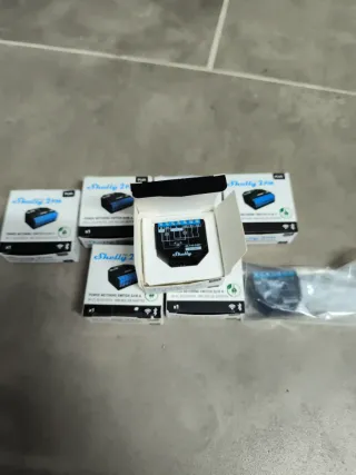 6 x Shelly 2PM Power Metering Switch