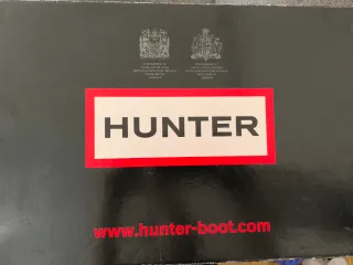 Botas de agua Hunter negras mujer