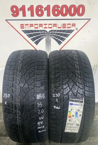255 35 20 W DUNLOP RUEDA PREMIUM YA MONTADA
