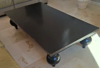 Mesa de centro negra 160cm