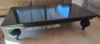 Mesa de centro negra 160cm