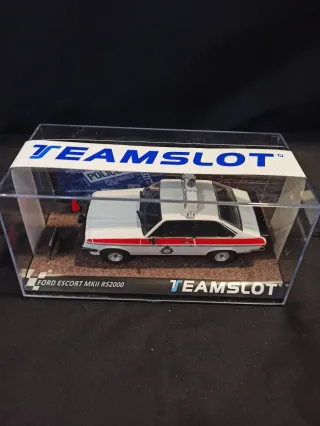 Ford Escort MkII policia TeamSlot slot scalextric