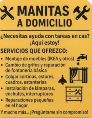 Manitas a domicilio: Montaje y reparaciones