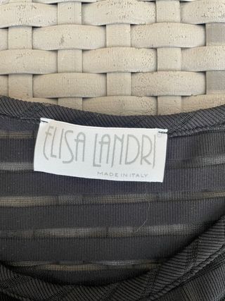 Maglia Elisa Landri manica corta nera