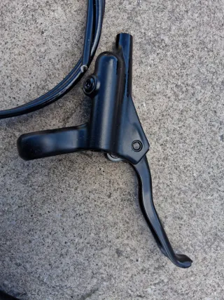 Frenos disco bicicleta aceite