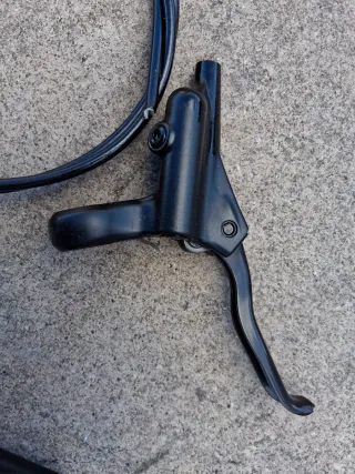 Frenos disco bicicleta aceite