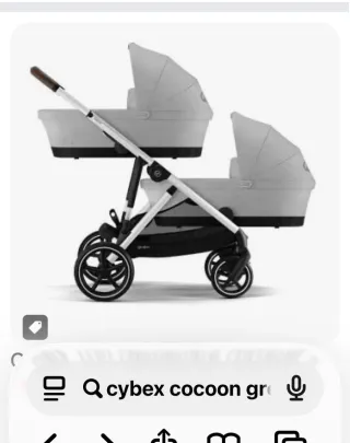Passeggino gemellare Cybex Gazelle S