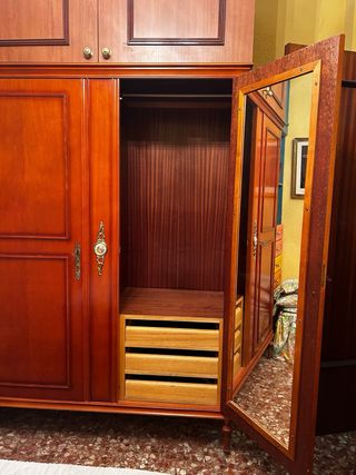 Dormitorio completo madera (URGE X MUDANZA)