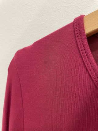 Blusa premamá color vino