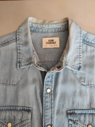 Camisa Vaquera Talla L Denim Essentials
