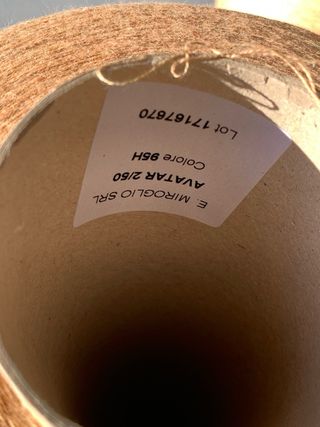 Lote 2 conos lana E. miroglio Dorado