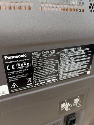 Televisor Panasonic 42' Negro