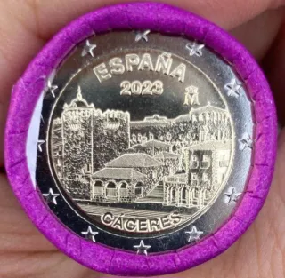 Moneda Conmemorativa España 2023 Cáceres