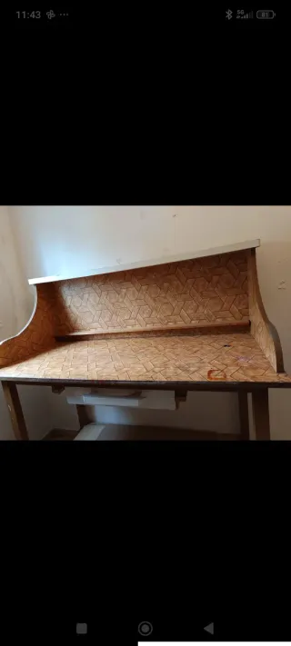 Banco de trabajo de madera