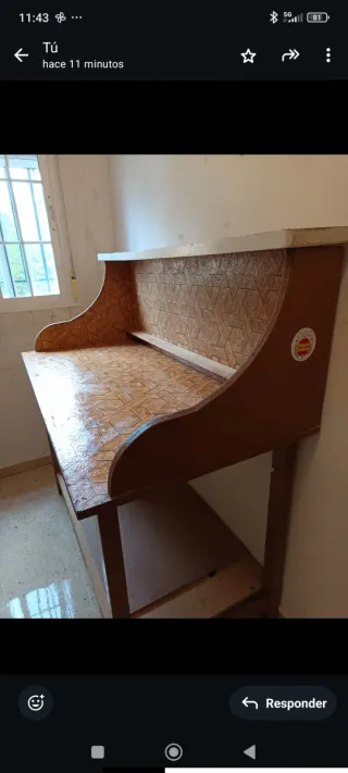 Banco de trabajo de madera