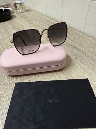 Gafas Tous STO460 Negro/Dorado