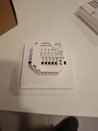 Termostato Inteligente Blanco