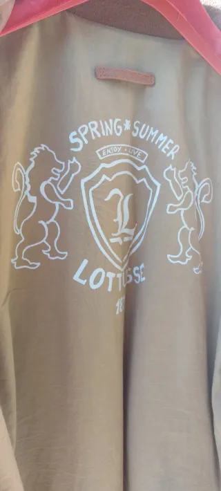 Cazadora de piel Lottusse Marrón