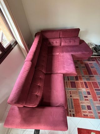 Sofá modular con chaise longue