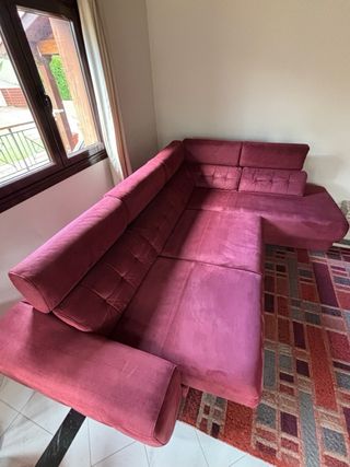 Sofá modular con chaise longue