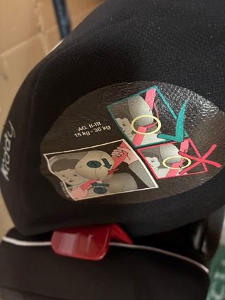 Silla coche Kiddy Negra