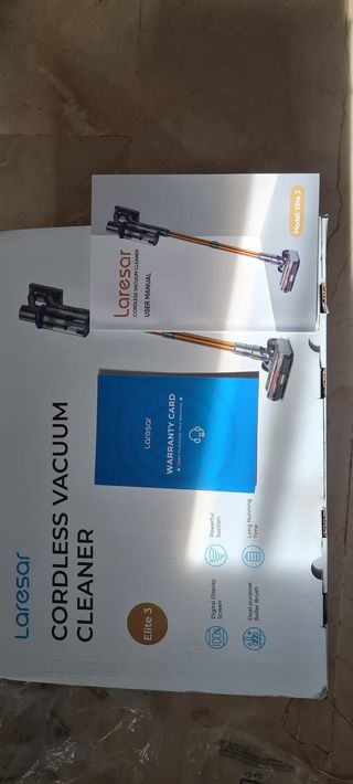 Aspiradora sin cable con pantalla táctil