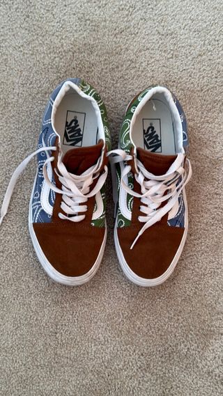 Sapatilhas Vans Multicolor e Castanho