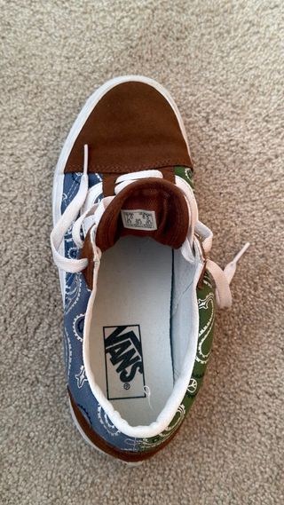 Sapatilhas Vans Multicolor e Castanho