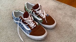 Sapatilhas Vans Multicolor e Castanho