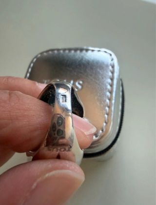 Anillo Tous Onix Negro Plata