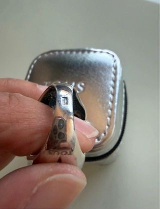 Anillo Tous Onix Negro Plata