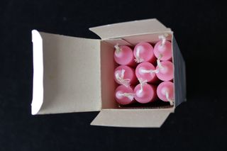 9 Candele Rosa Velas rosas