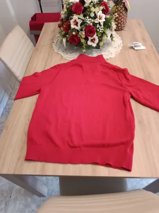 Jersey Tommy Hilfiger Hombre Rojo Talla L