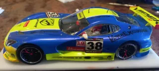 VENDO VIPER 1/24 SLOT SCALEAUTO  CASI NUEVO.