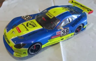 VENDO VIPER 1/24 SLOT SCALEAUTO  CASI NUEVO.
