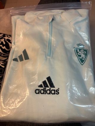 Sudadera Real Zaragoza 25/26 Adidas Verde