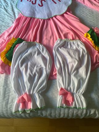 Disfraz Bebé Rosa Babero Kiss Me