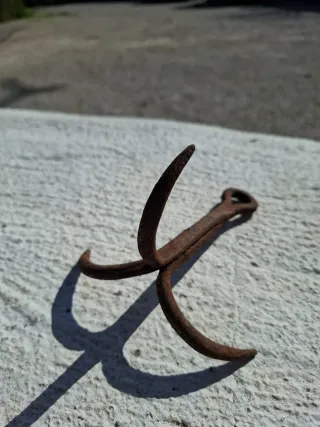 ✅️ Gancho para pozo finales siglo XIX