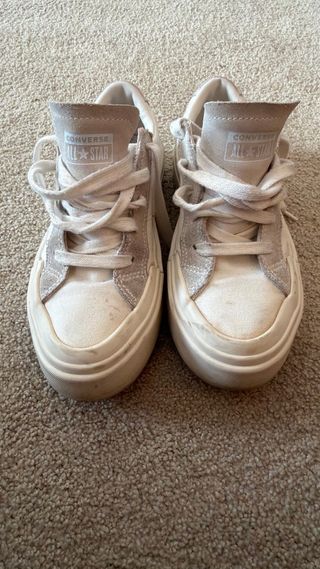 Sapatilhas All Star Converse Bege/Branco