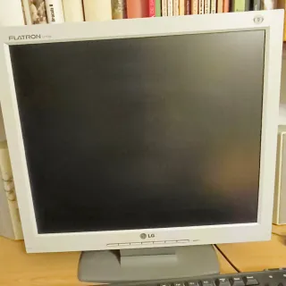 Monitor LG Flatron L1715S 17 Blanco