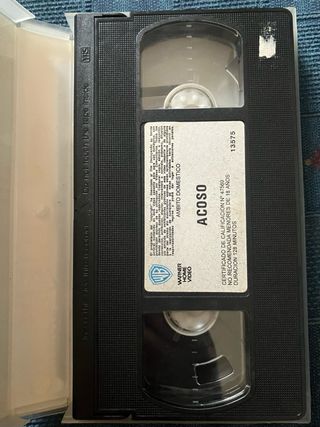 VHS Acoso (Michael Douglas, Demi Moore)