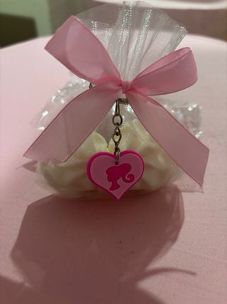 Bomboniere portachiavi cuore rosa