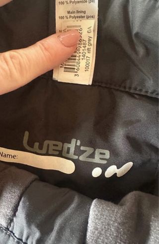 Calças de neve Wed'ze 6 anos (116cm)