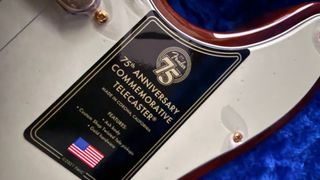 Guitarra eléctrica Fender Telecaster aniversario