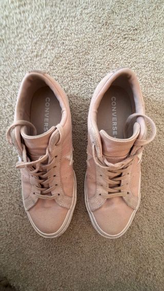 Tênis Converse One Star Rosa Bege