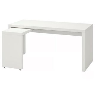 Escritorio madera con brazo extensible