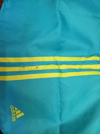 Bolso Bandolera Adidas Turquesa y Amarillo