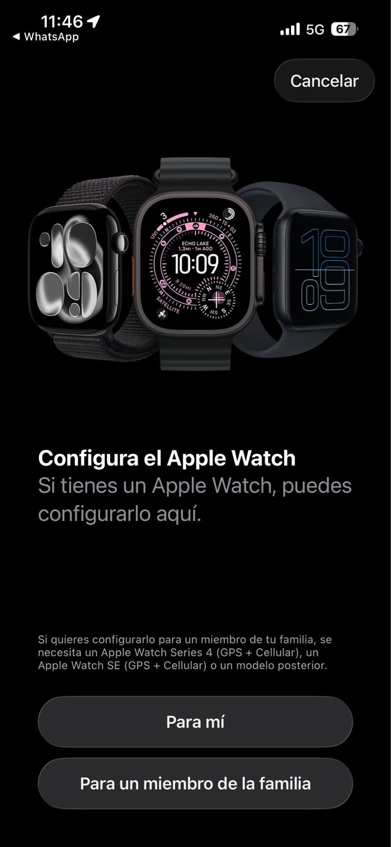 Apple Watch Series 4 GPS+Celular Beige y negra afbeelding 3