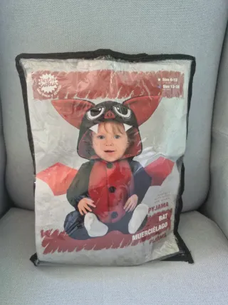 Disfraz Murciélago Bebé Talla 12-24 meses